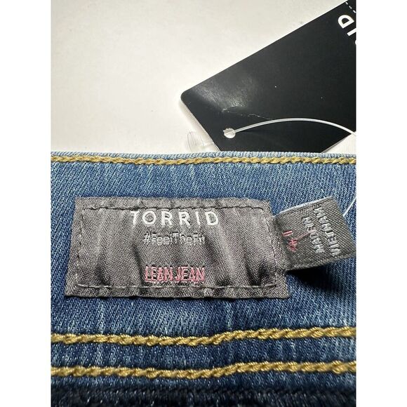 NWT Torrid Lean Jean Super Skinny Super Soft High Rise TALL Jean Size 4T/26W - Picture 10 of 14